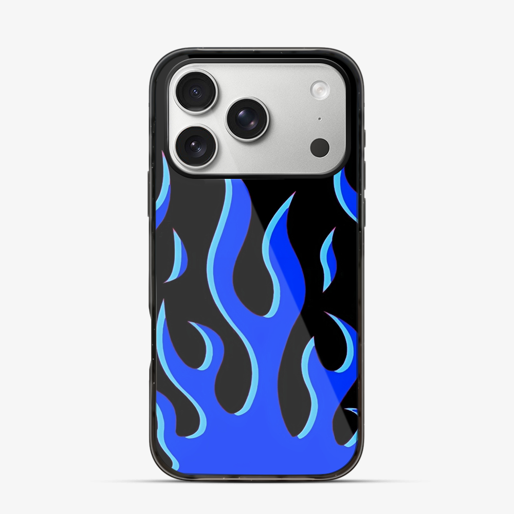 Flame | Blue iPhone 17 Pro Case