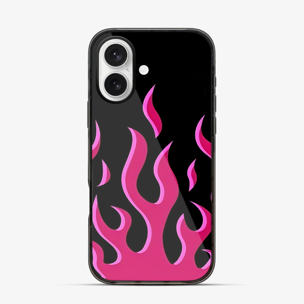 Flame | Pink iPhone 17 Case