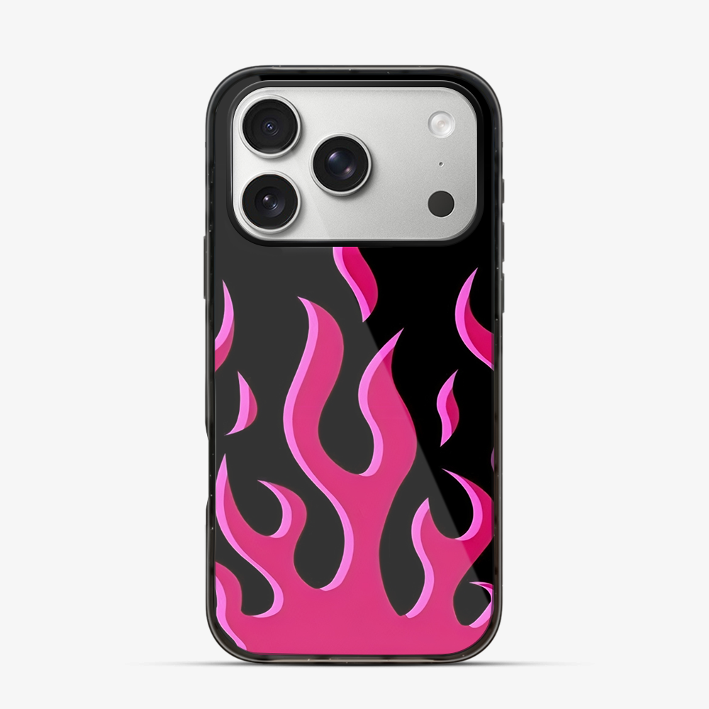 Flame | Pink iPhone 17 Pro Max Case