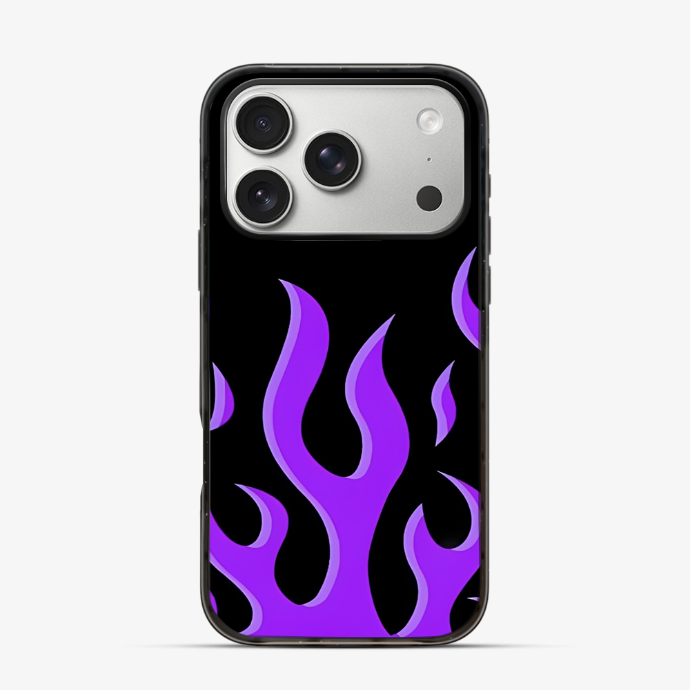 Flame | Purple iPhone 17 Pro Max Case