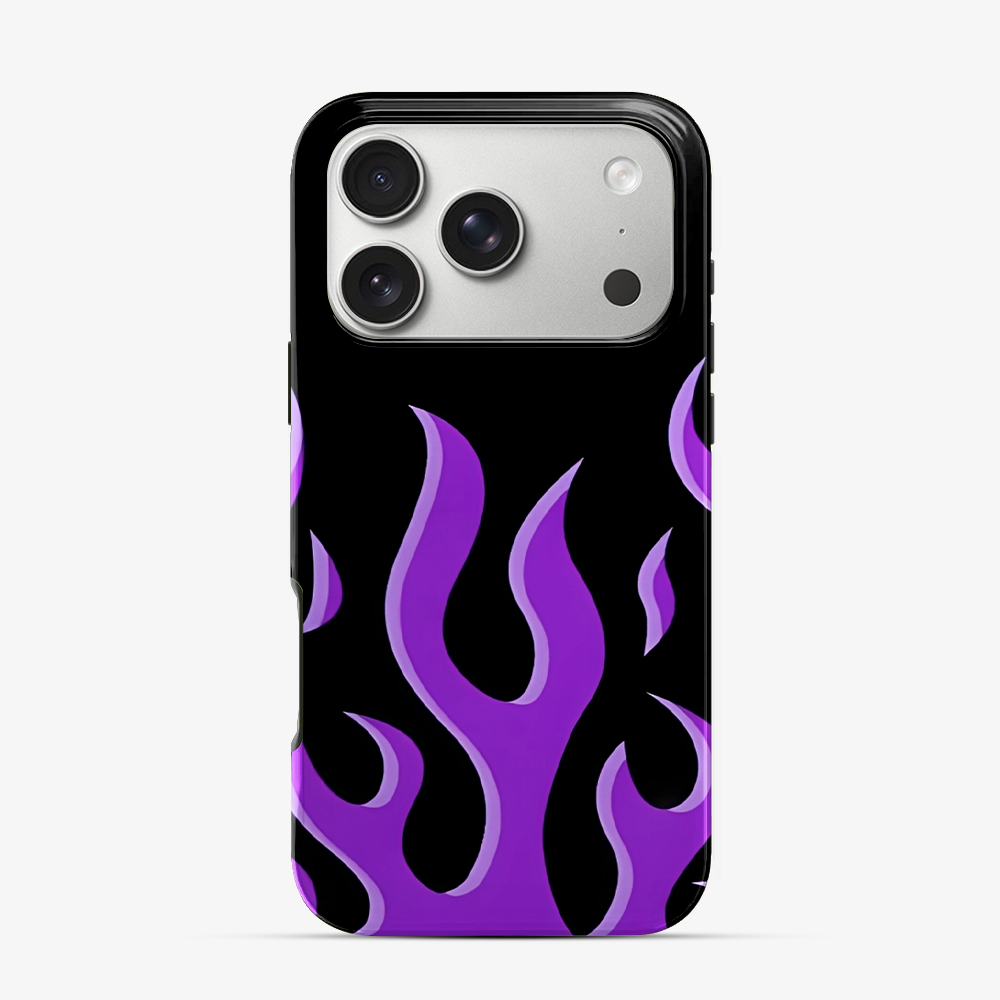 Flame | Purple iPhone 17 Pro Max Case