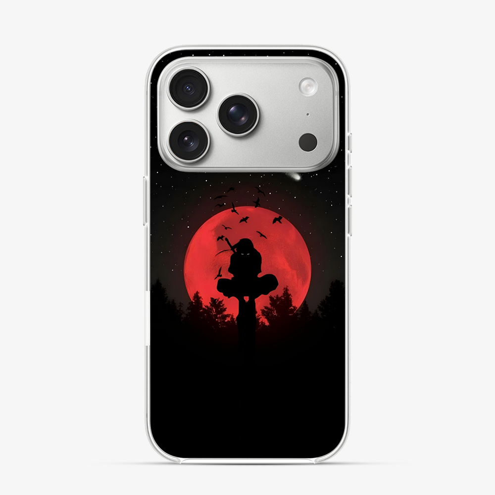 Anime Itachi Over a Moon iPhone 17 Pro Max Case