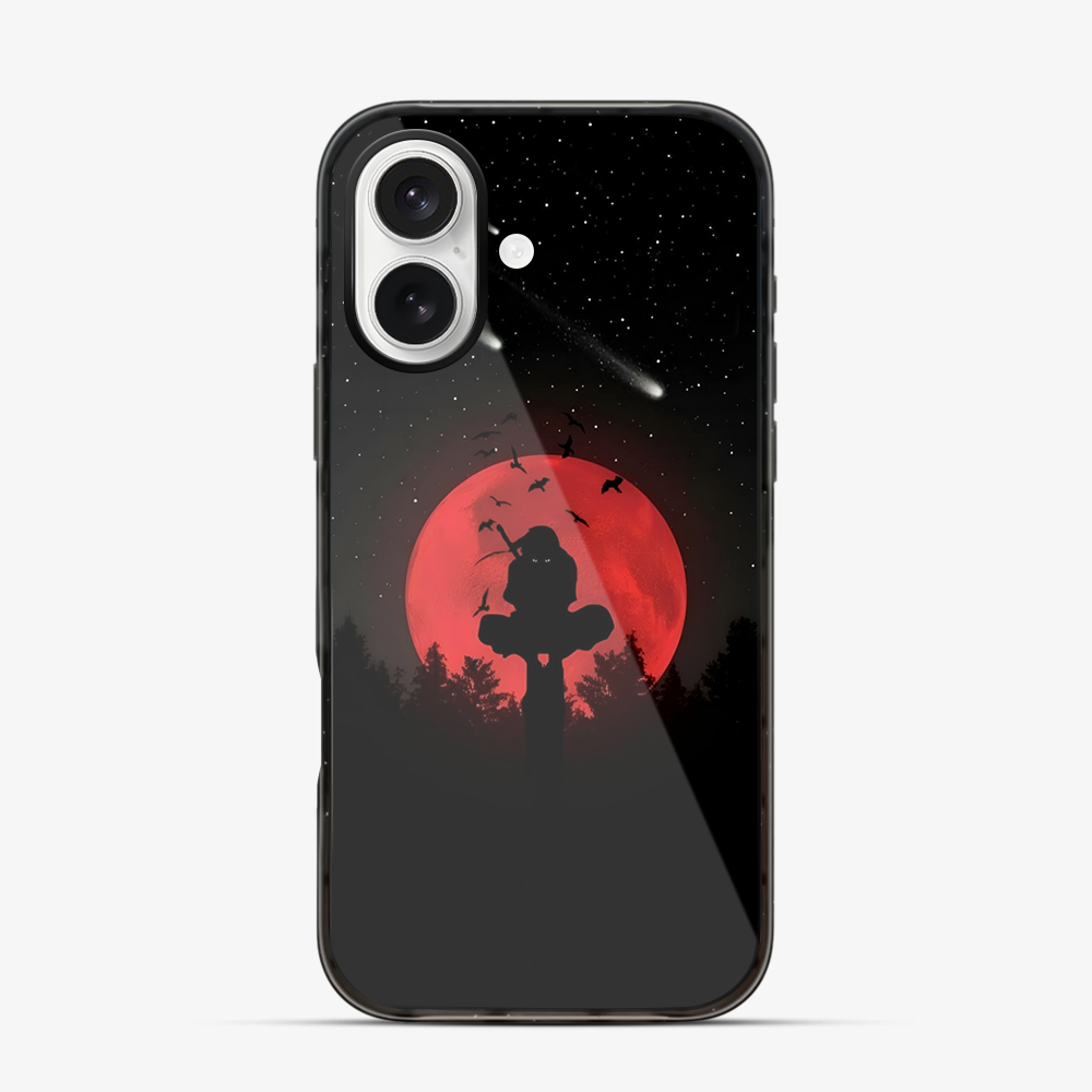 Anime Itachi Over a Moon iPhone 17 Case
