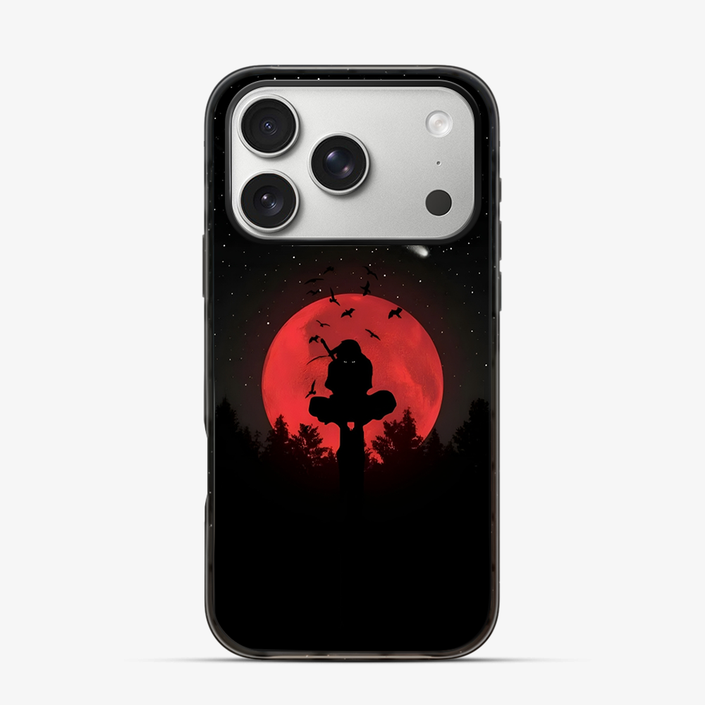Anime Itachi Over a Moon iPhone 17 Pro Case