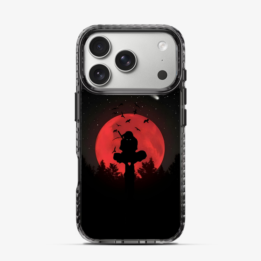 Anime Itachi Over a Moon iPhone 17 Pro Case