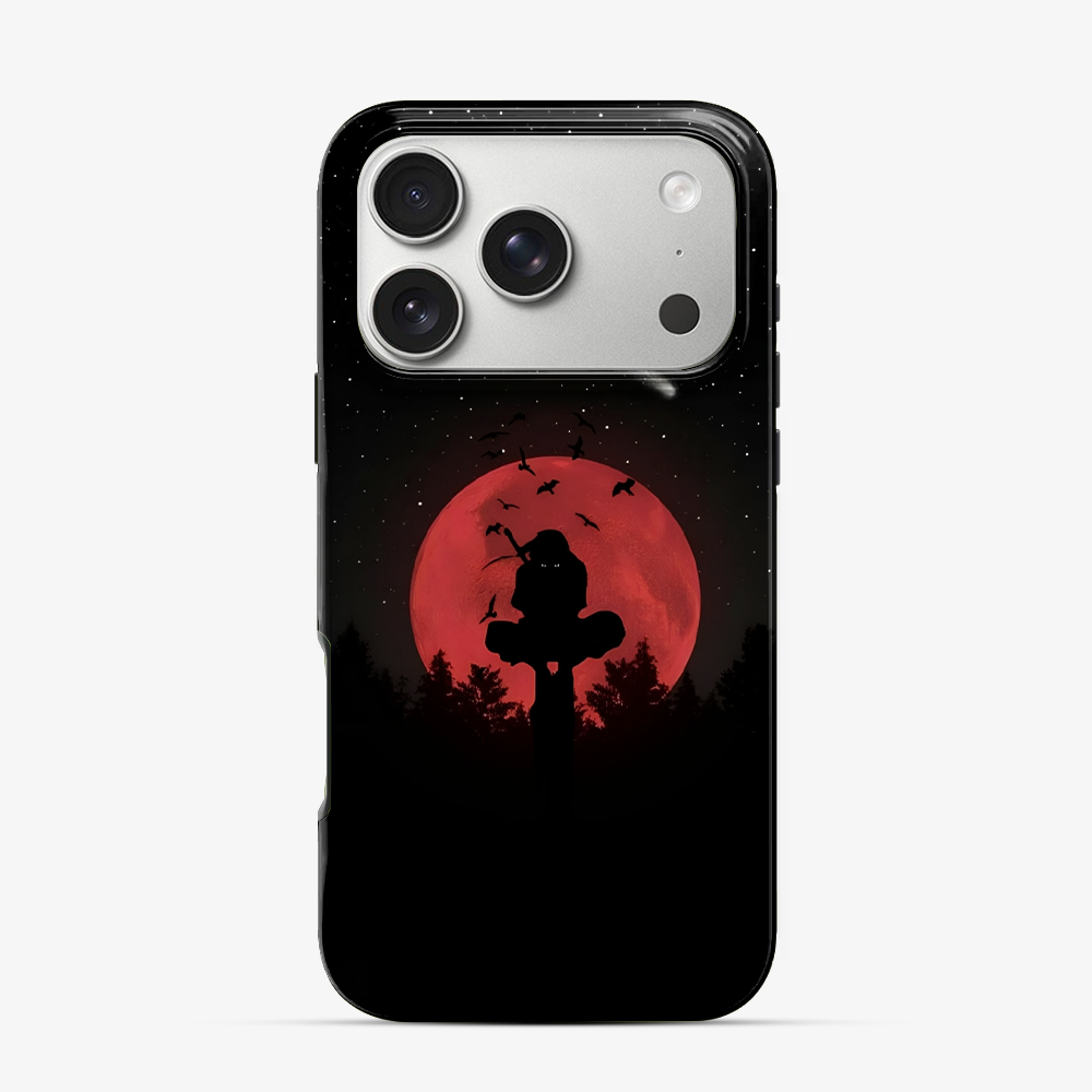 Anime Itachi Over a Moon iPhone 17 Pro Max Case