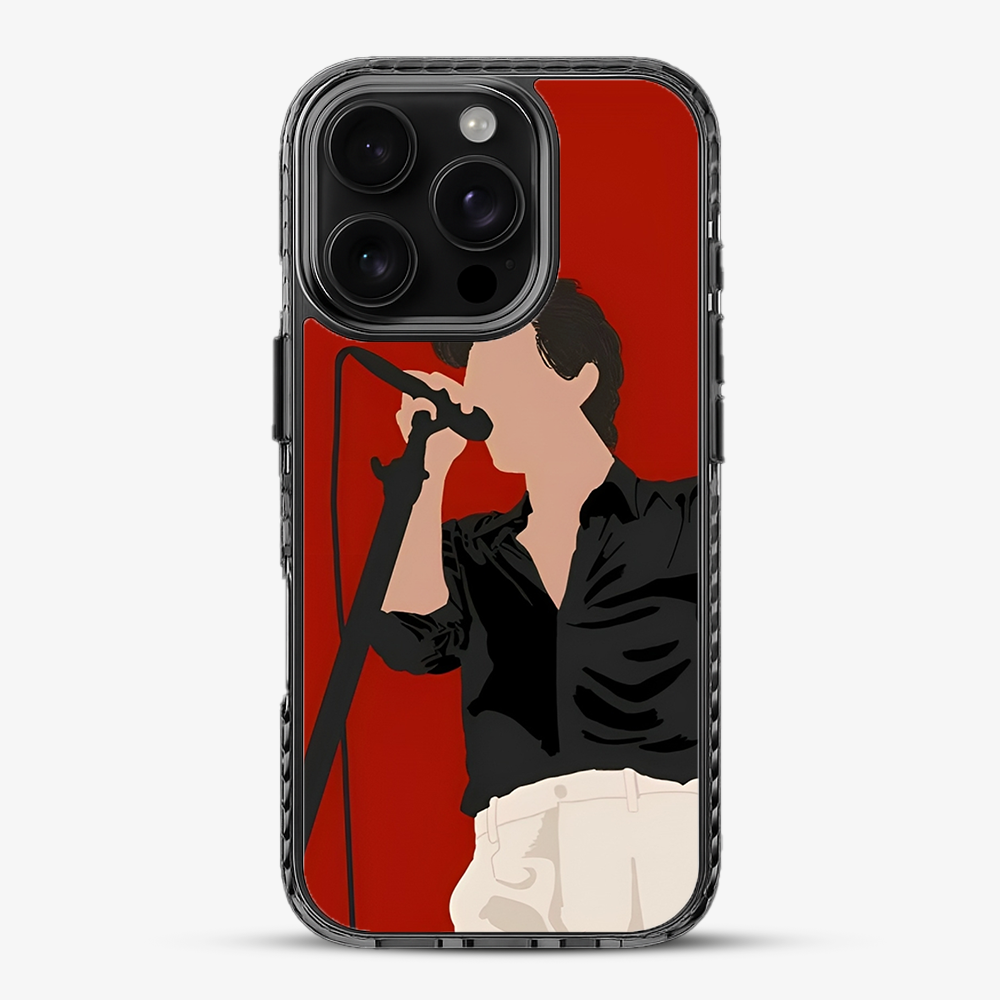 Harry Styles With A Mic Phone Case