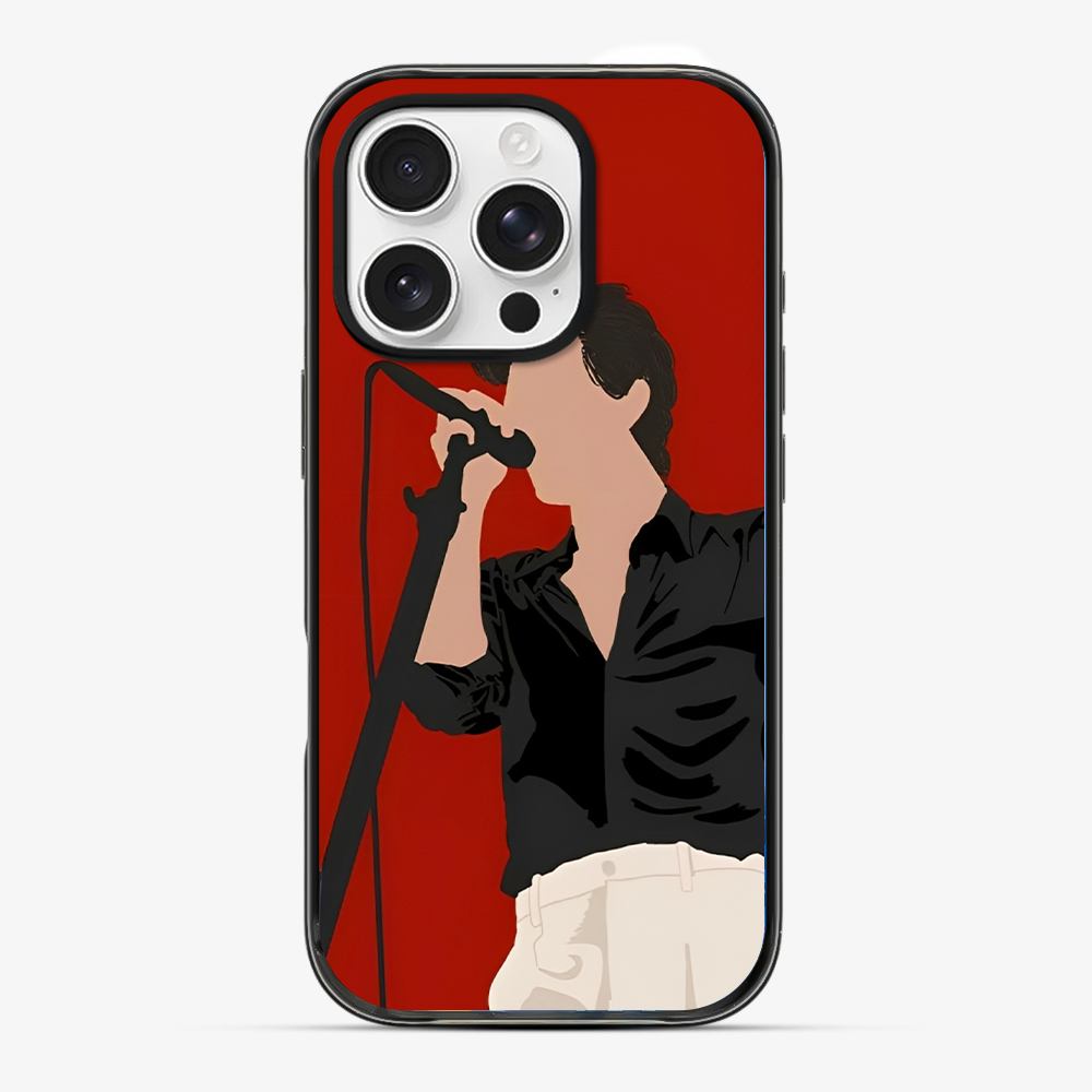 Harry Styles With A Mic Phone Case Hard 2.0 Case