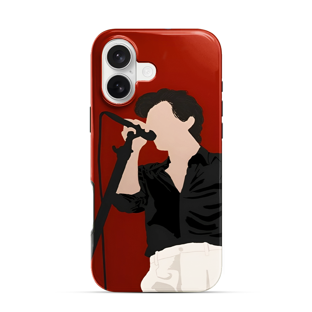Harry Styles With A Mic iPhone 17 Case