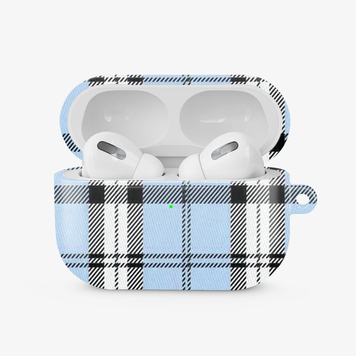Plaid | Blue Airpods Case