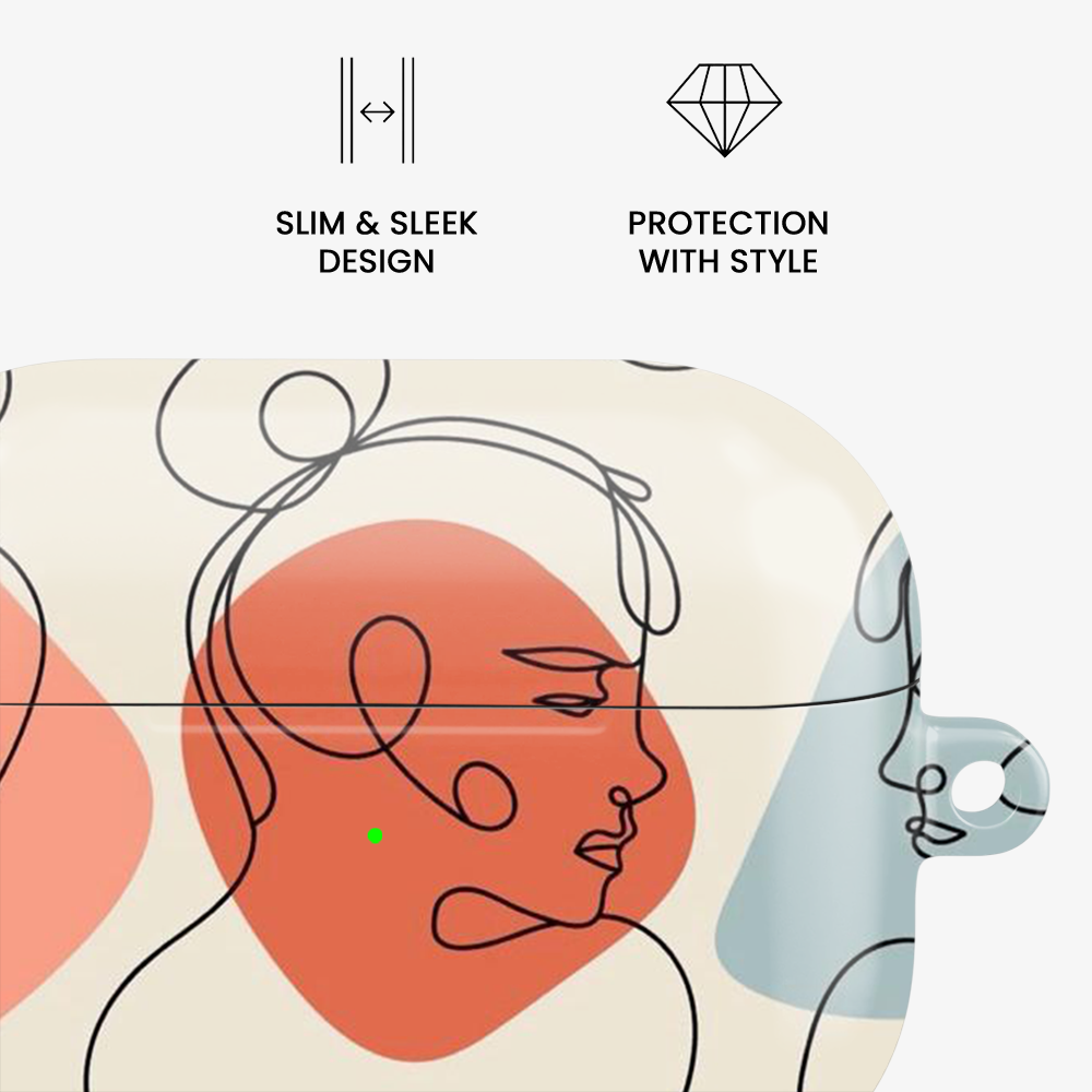 Art Design Face Airpods Case