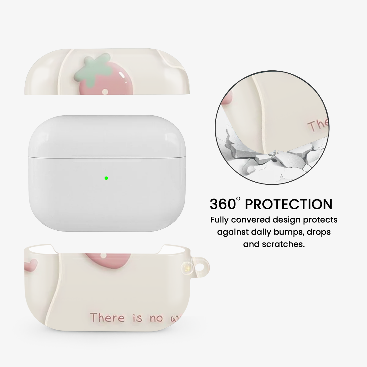 Happy | There is No worry Airpods Case