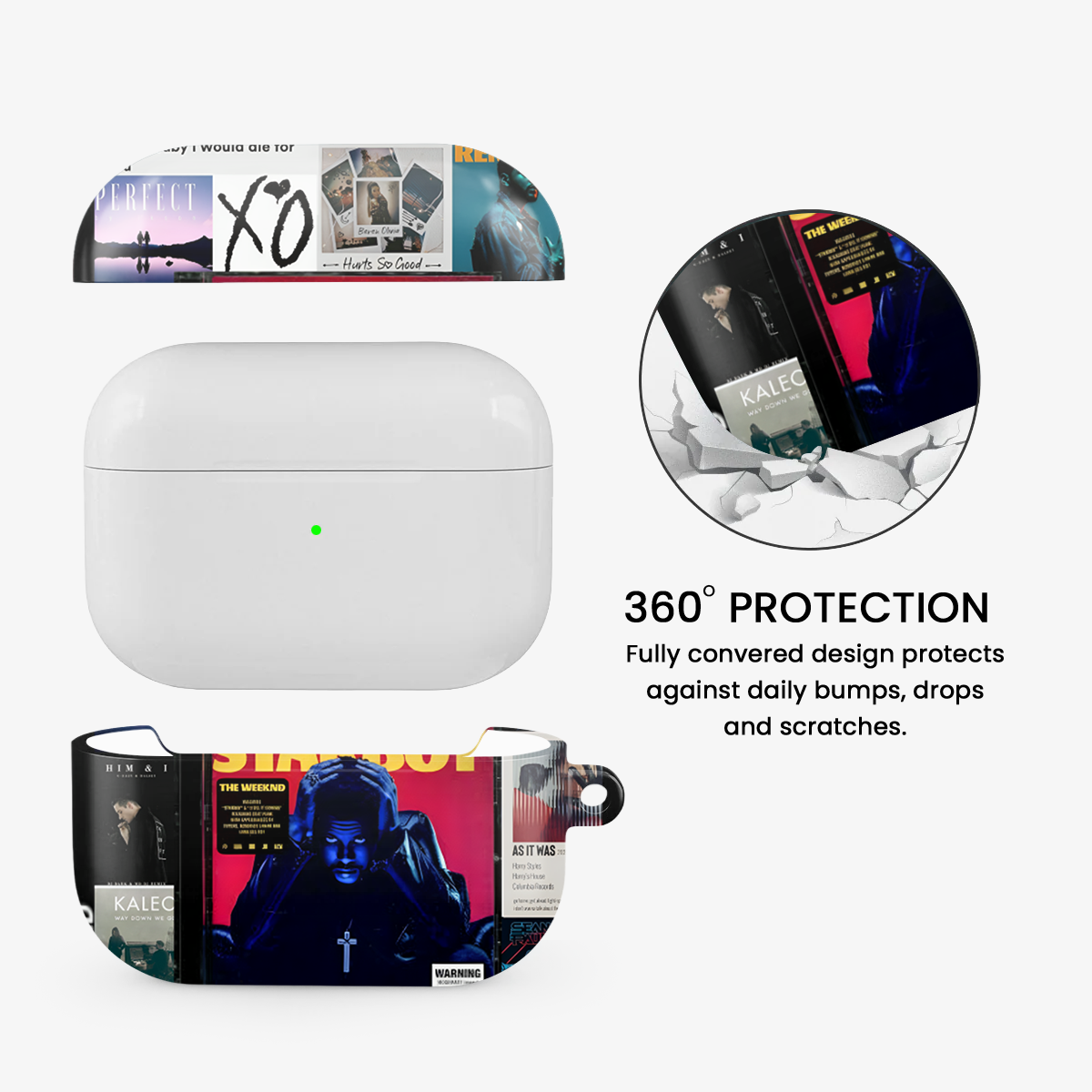 Multiple Album's Airpods Case