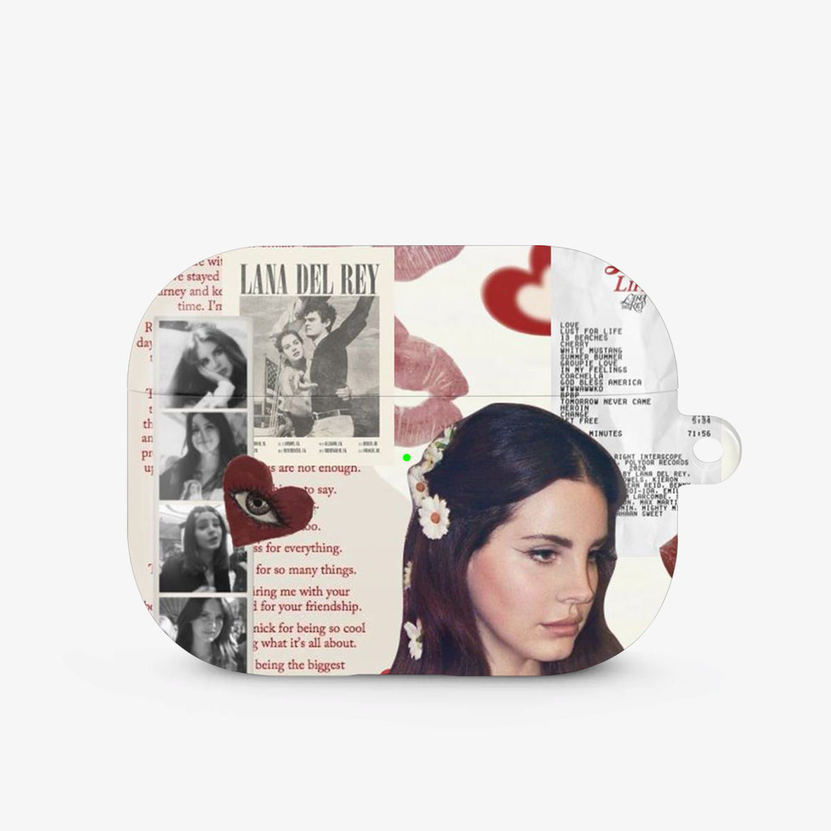 Lana Del Rey Sticker Airpods Case