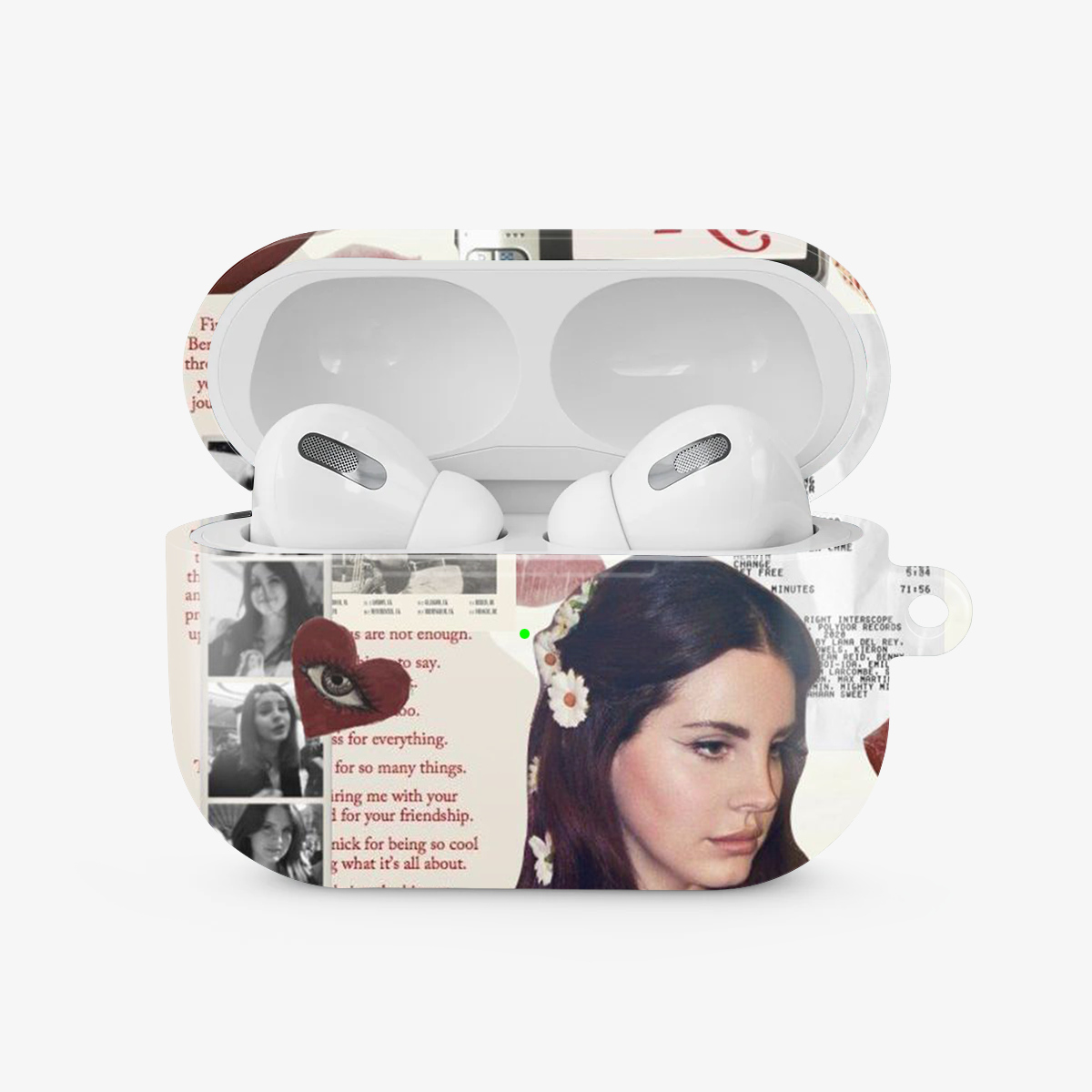 Lana Del Rey Sticker Airpods Case