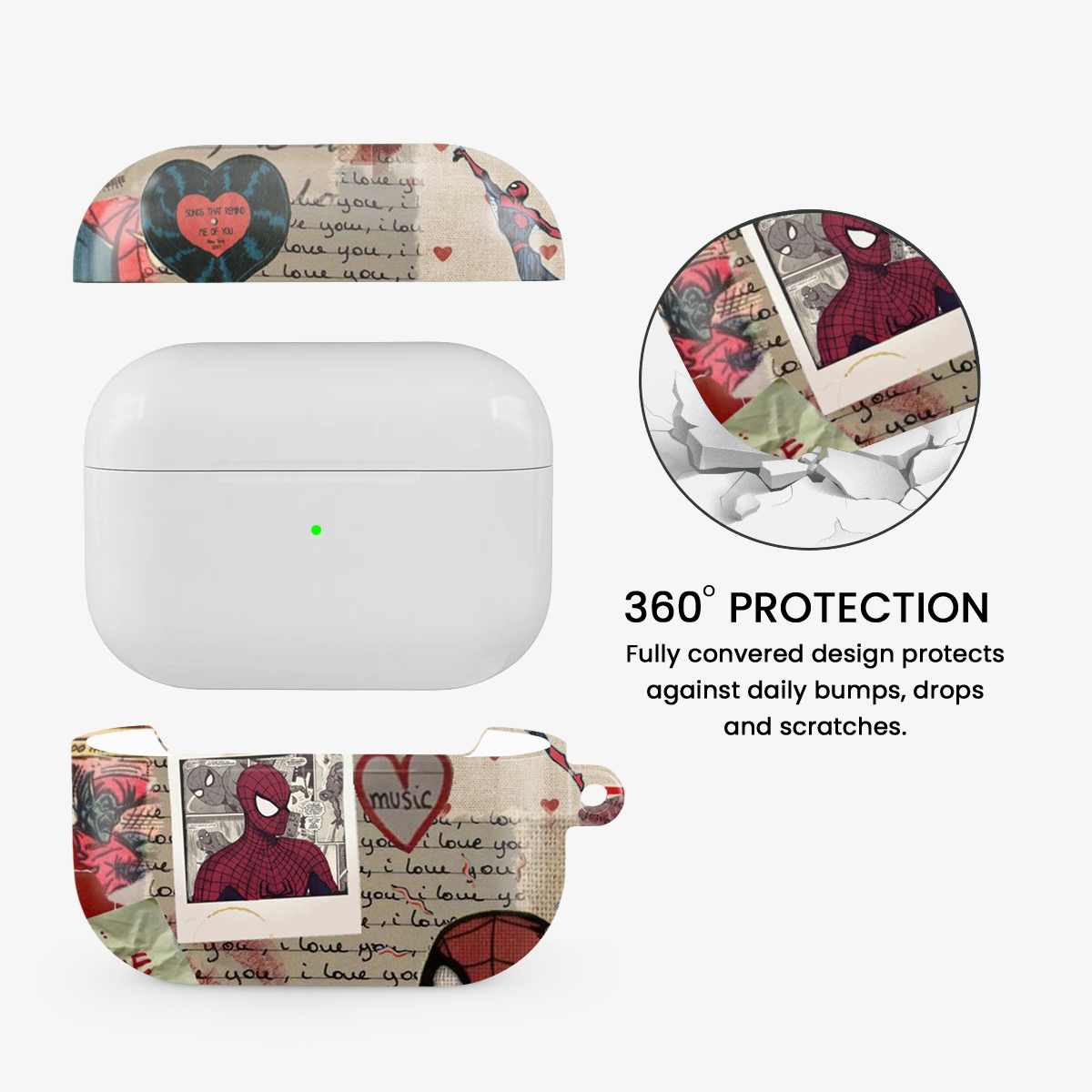 Spiderman X New York Airpods Case