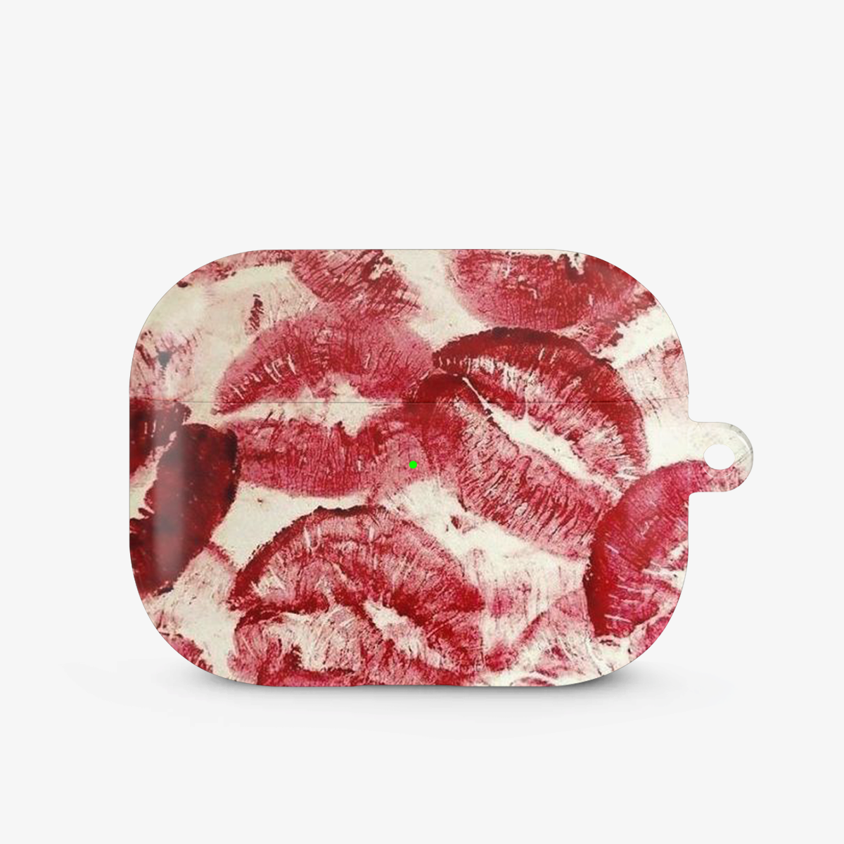 Red Lips Pattern Airpods Case