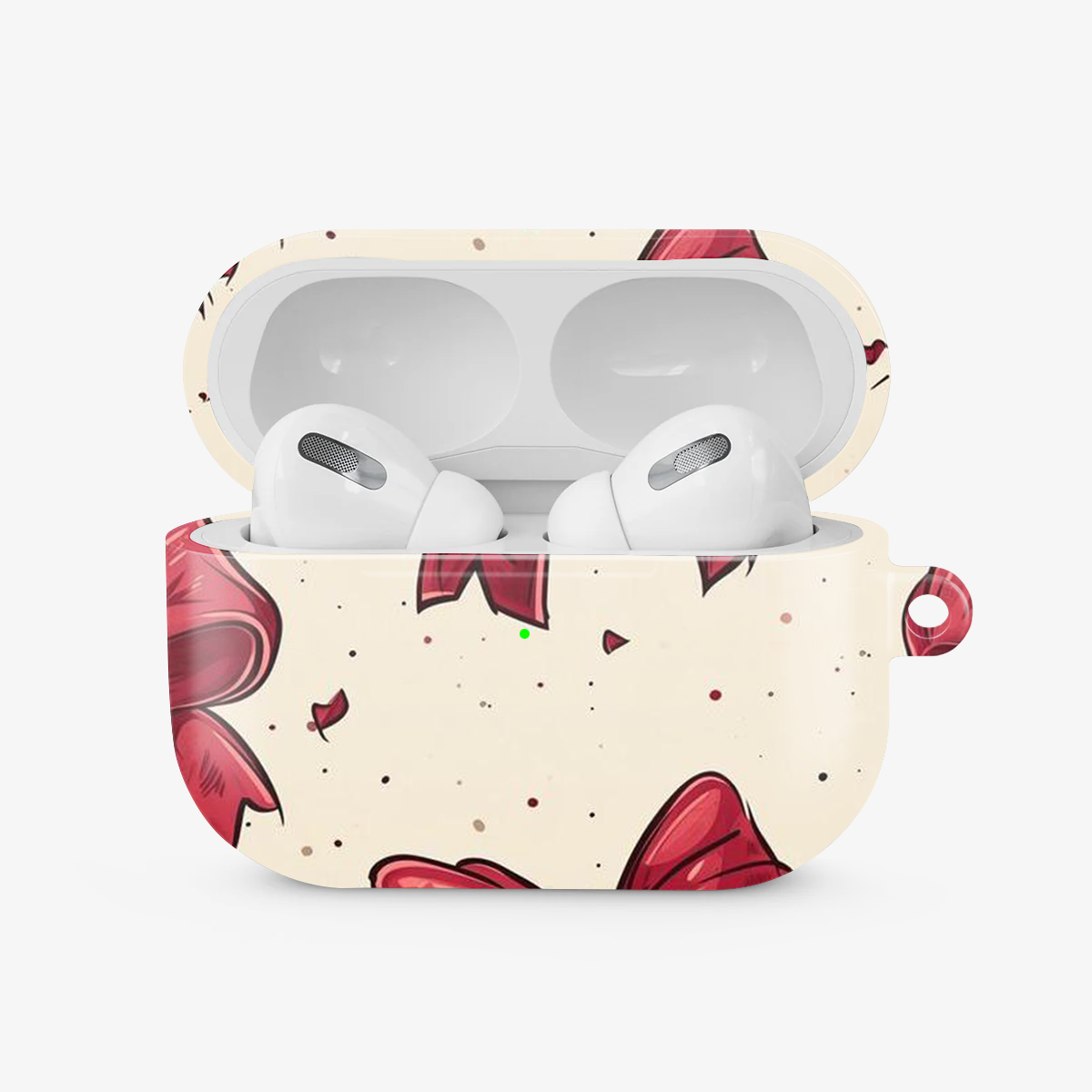Bow And Heart Airpods Case