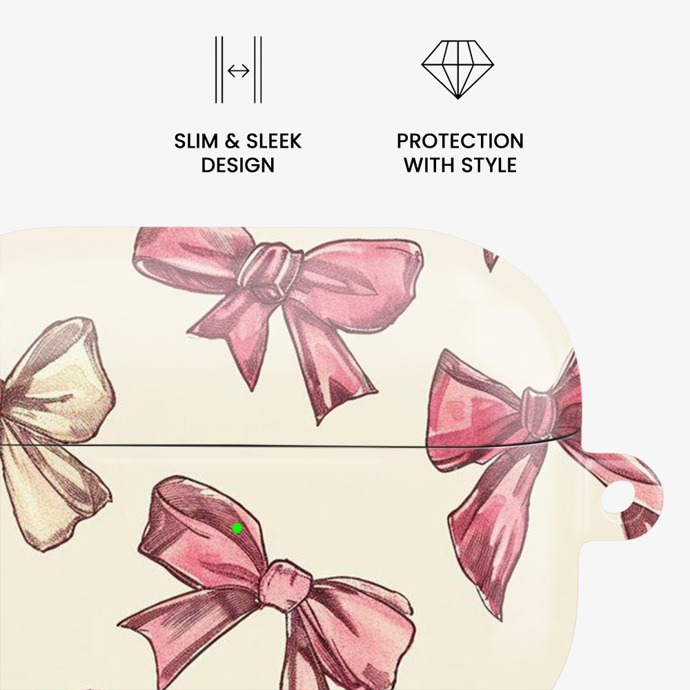 Multiple Bow's Airpods Case