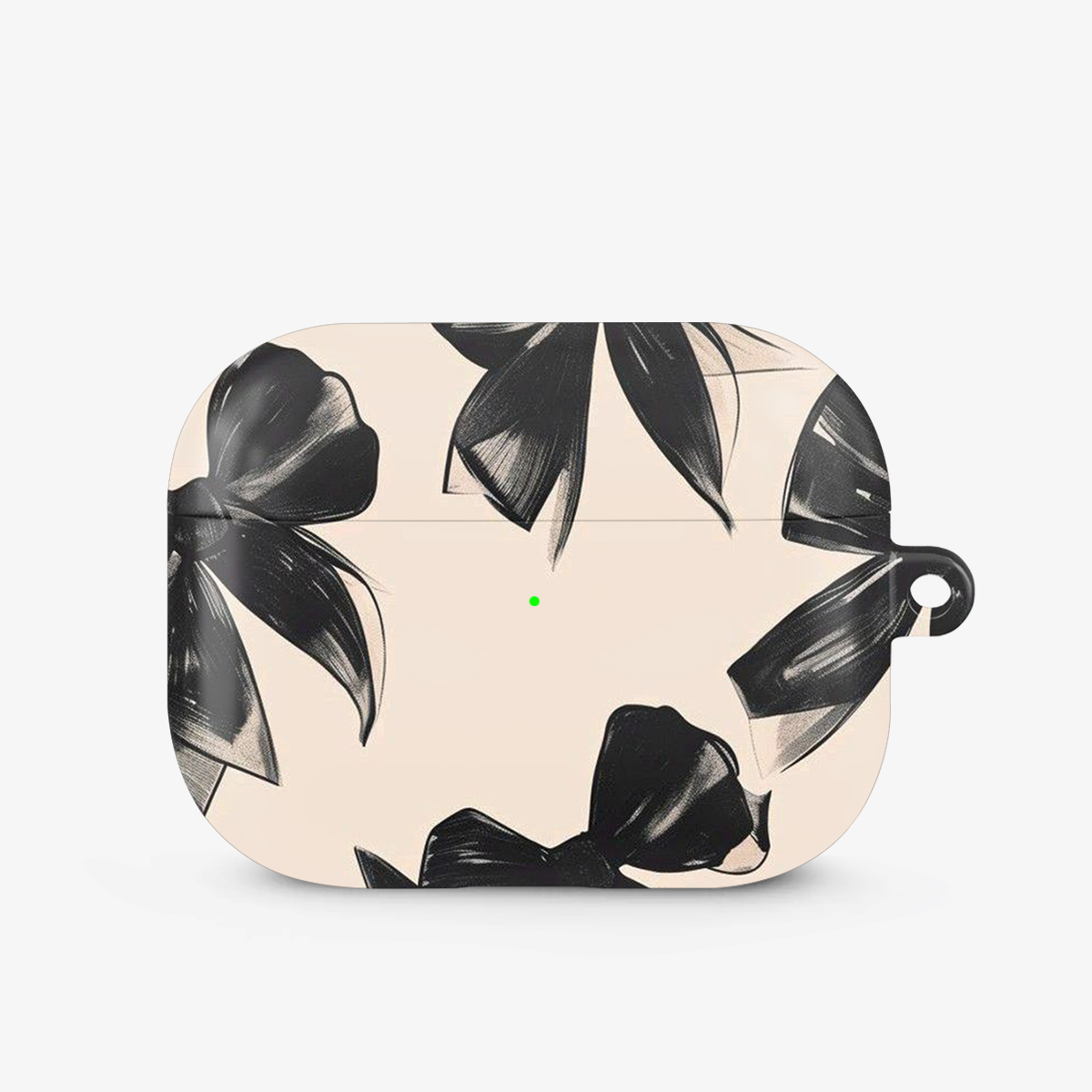 Coquette Black Bow Airpods Case