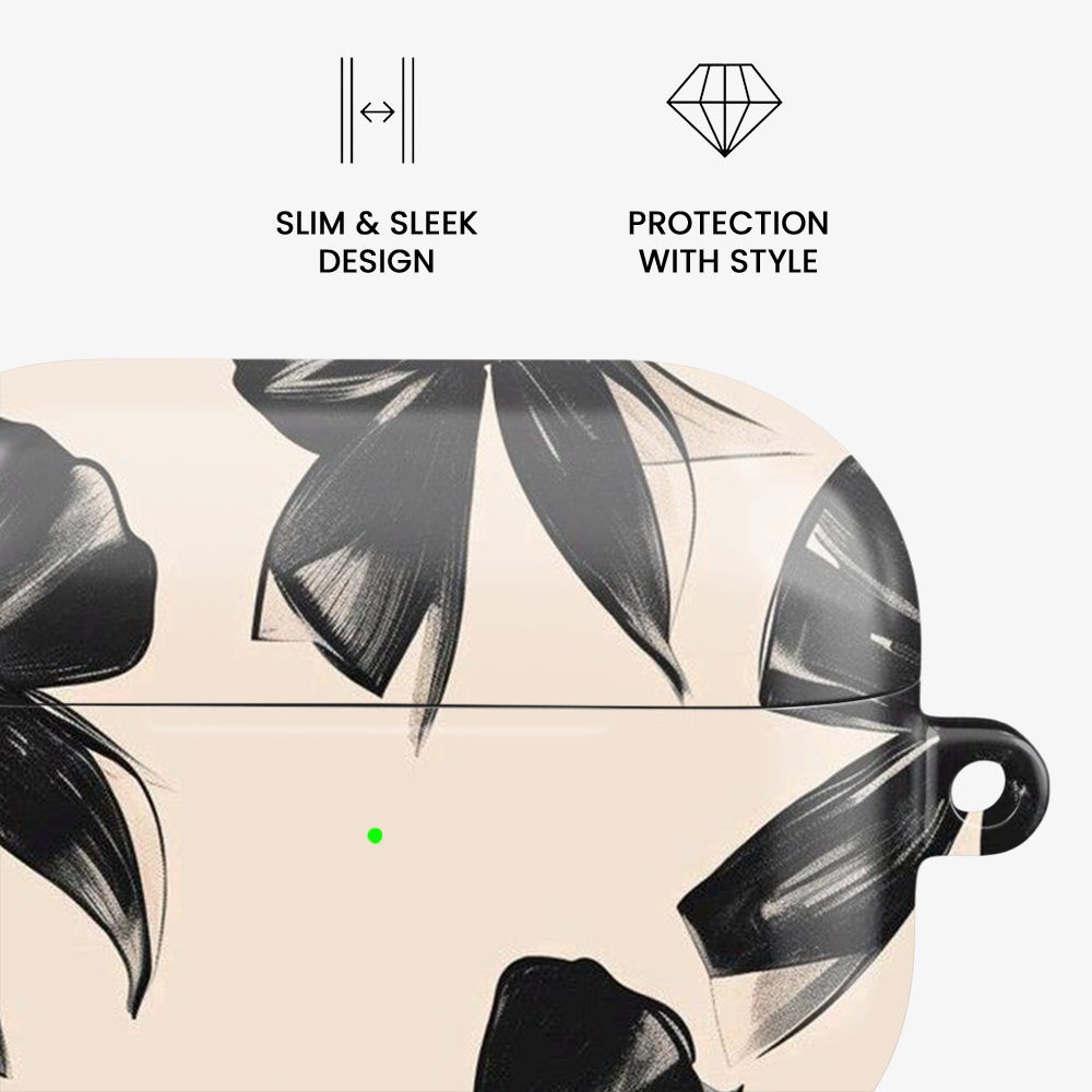 Coquette Black Bow Airpods Case