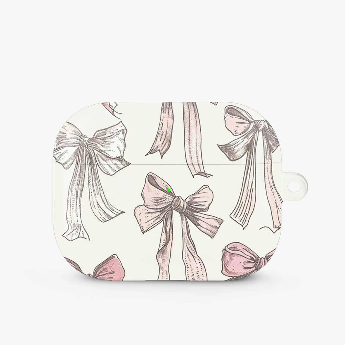 Coquette Tall Bow Airpods Case