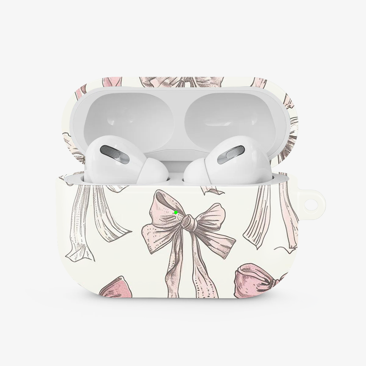 Coquette Tall Bow Airpods Case