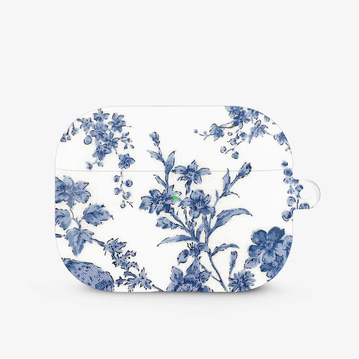 Blue Flowers Airpods Case