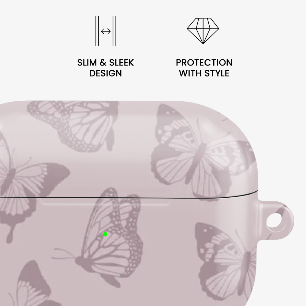 Brown Flutter Airpods Case