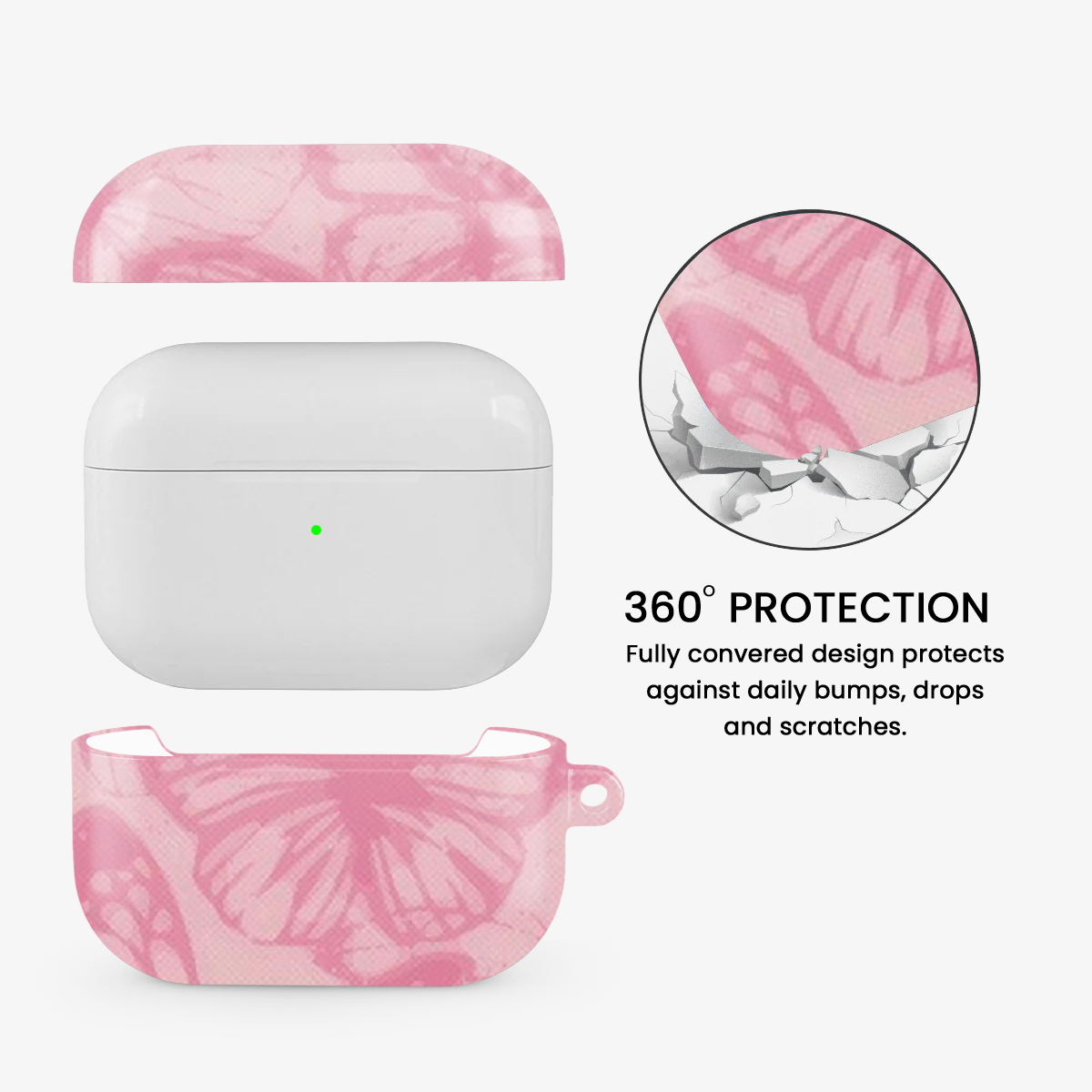 Butterfly Grace Airpods Case