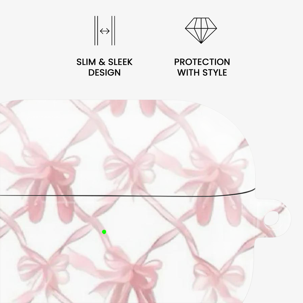 Coquette Charm Airpods Case