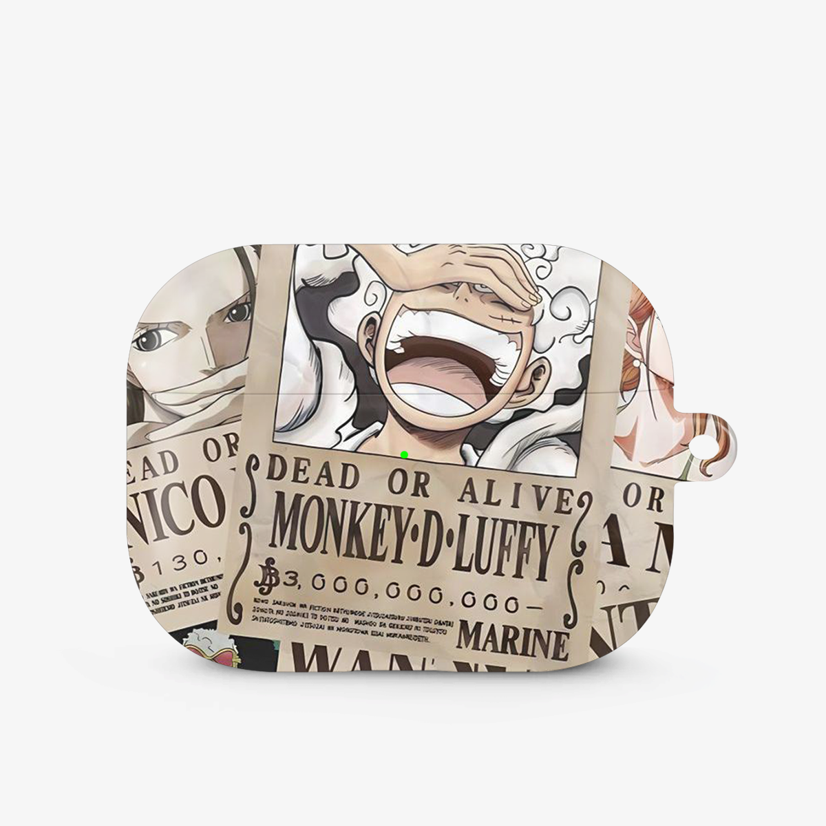 Wanted One Piece Luffy Anime Airpods Case