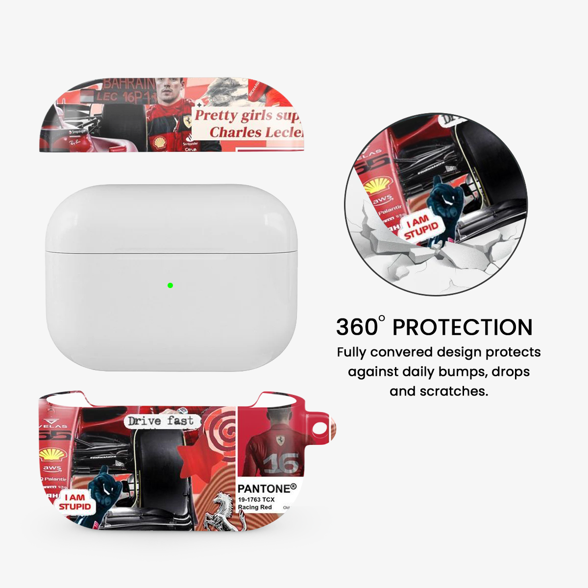 Charles Leclerc Airpods Case | One