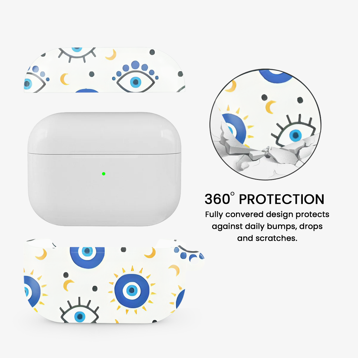 Evil Eye Airpods Case