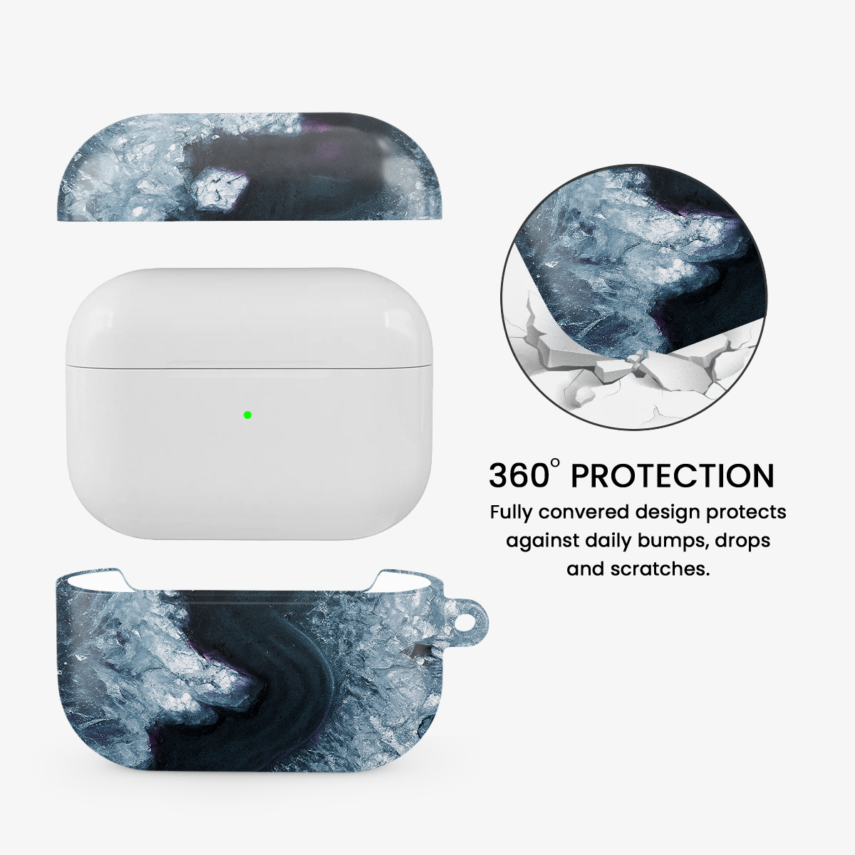 Frozen Lake Airpods Case