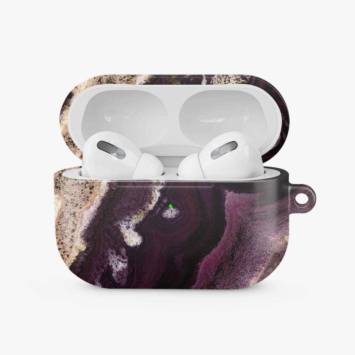 Purple Skies Airpods Case
