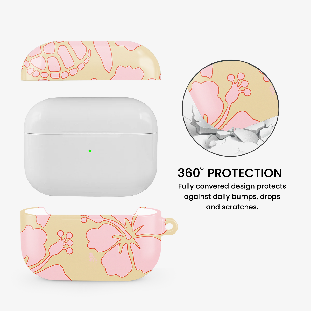 Tan Break Airpods Case