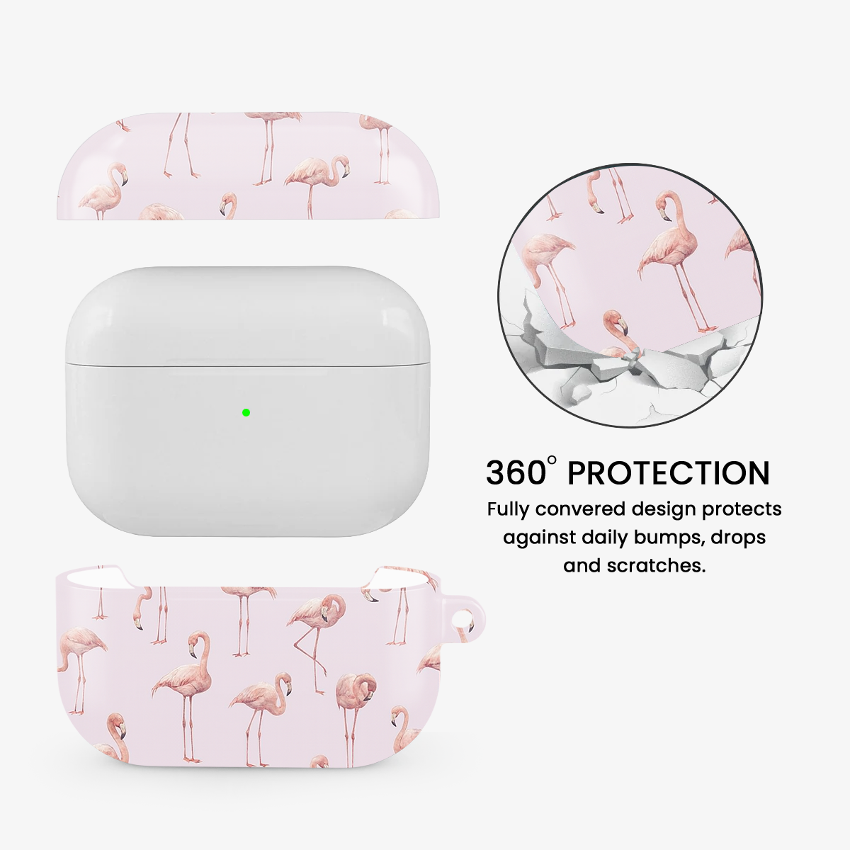 Nostalgic Pink Airpods Case