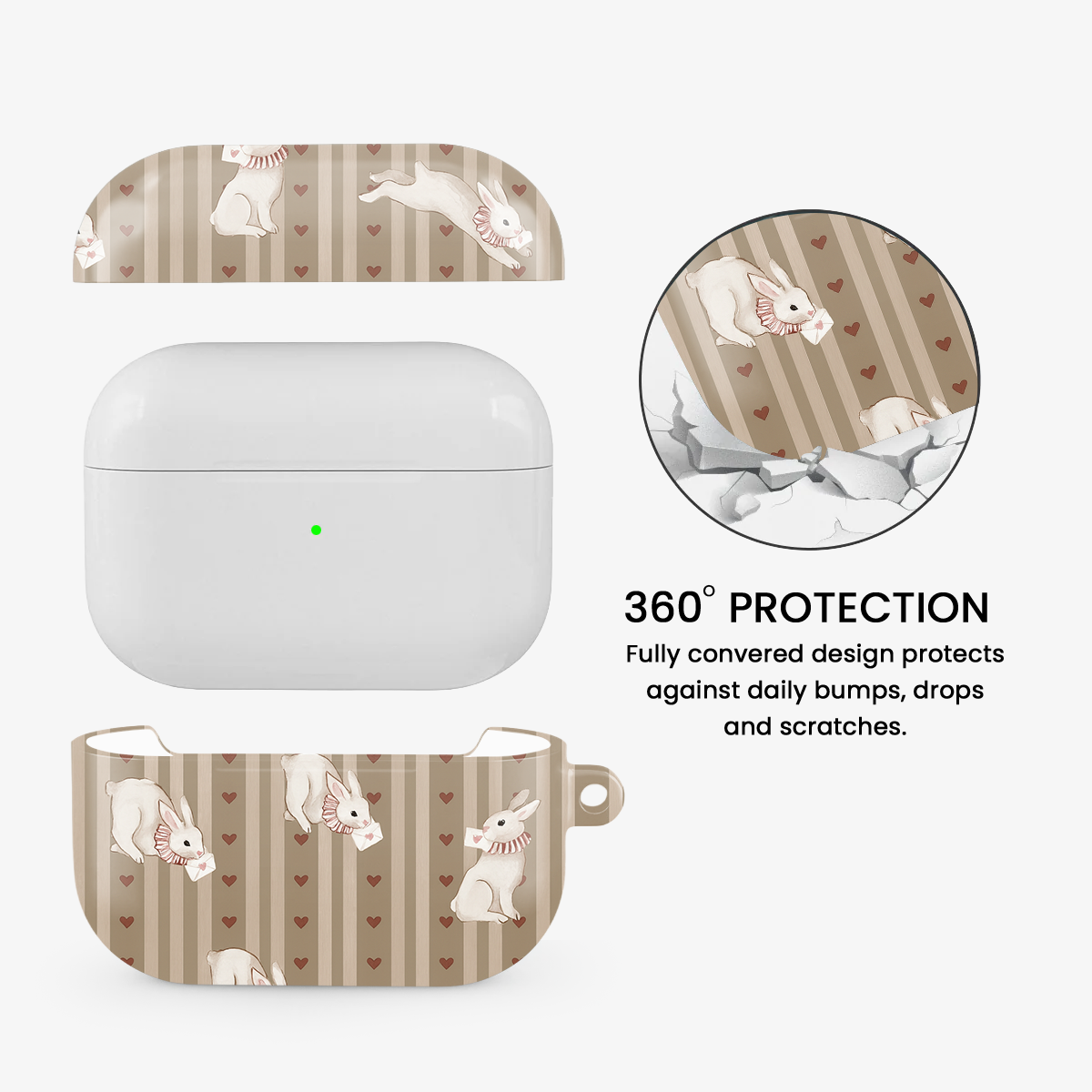 Late Again Airpods Case