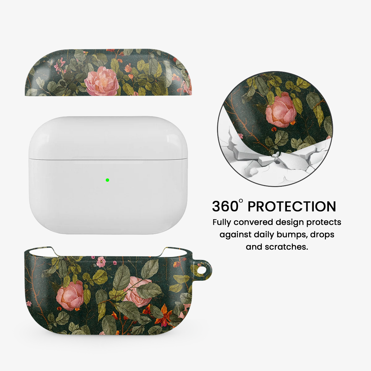 Bloomy Garden Airpods Case