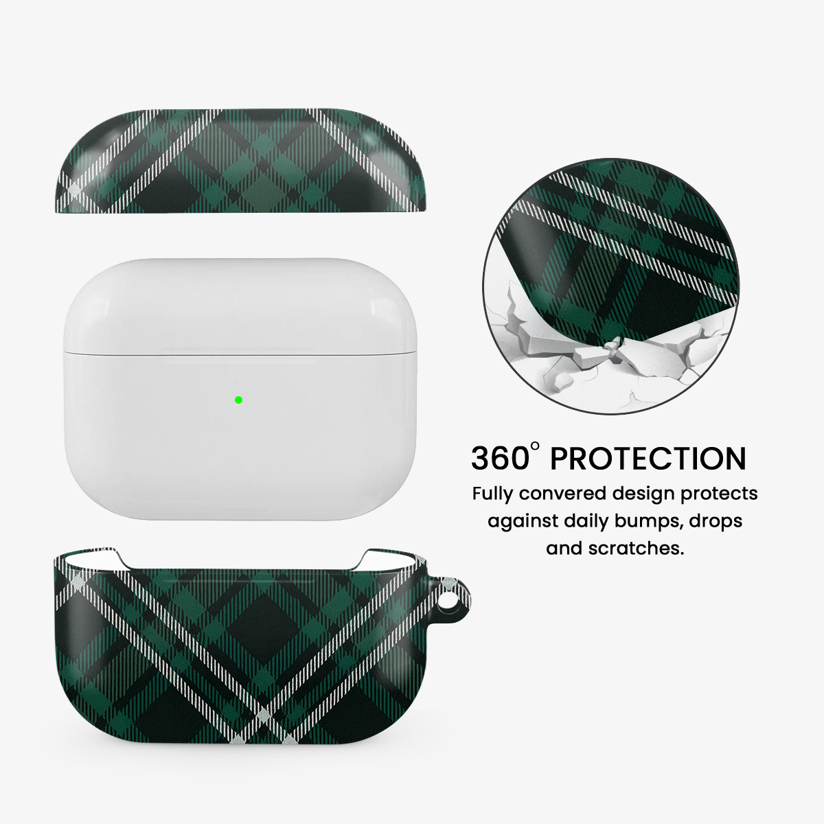 Mint Cookie Airpods Case