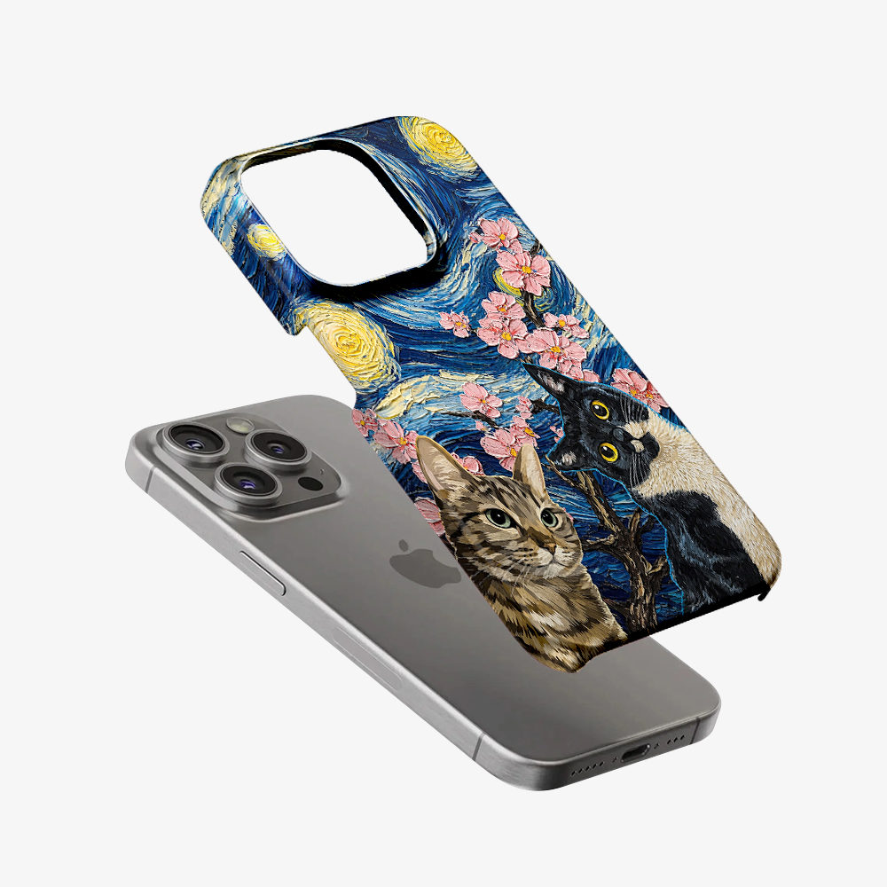 The Main Character Cat Phone Case