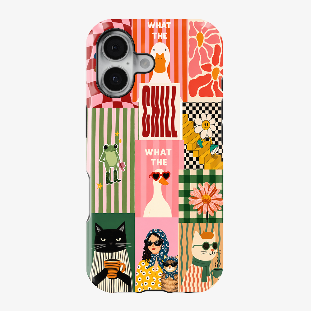 Cat About Town Phone Case