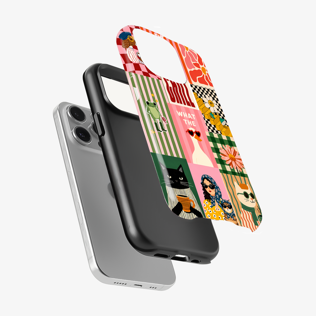 Cat About Town Phone Case
