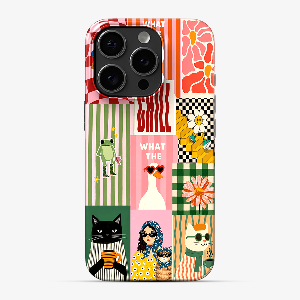 Cat About Town Phone Case