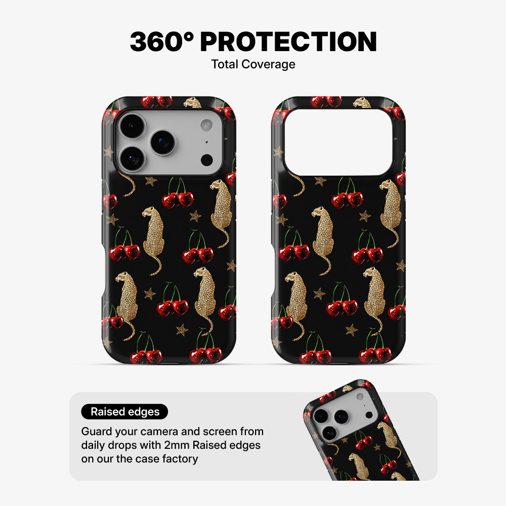 Cherry On Top Cat Phone Case