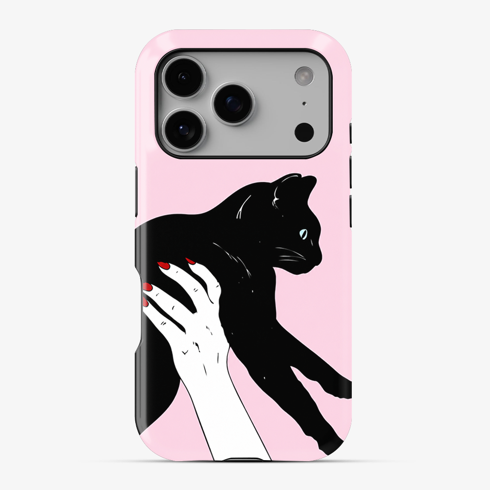 Caught By The Cat Phone Case