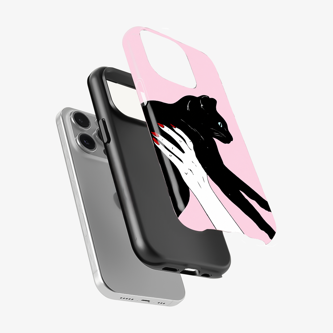 Caught By The Cat Phone Case