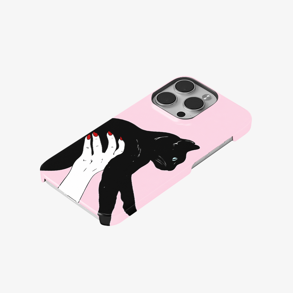 Caught By The Cat Phone Case
