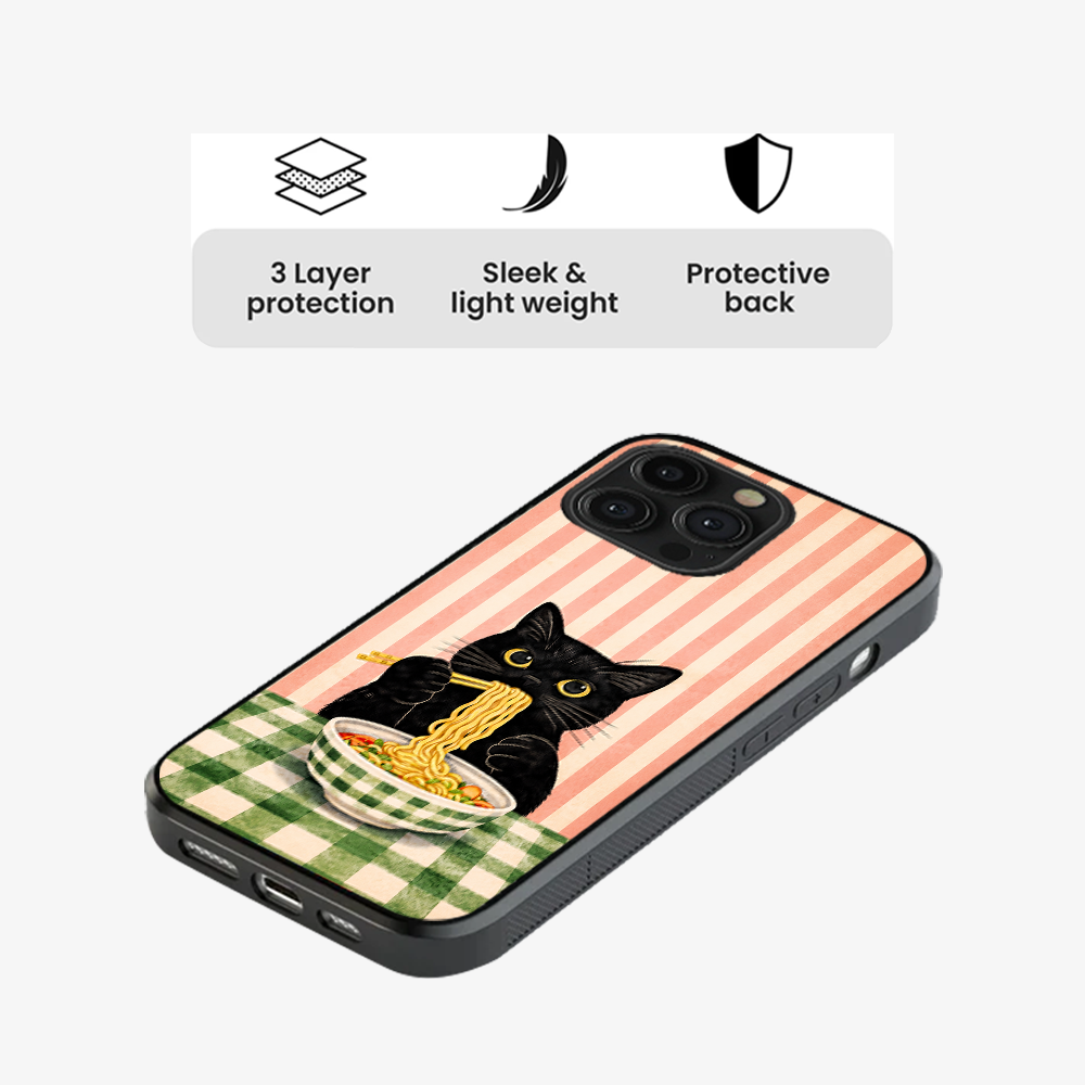 Pasta La Vista Cat Phone Case